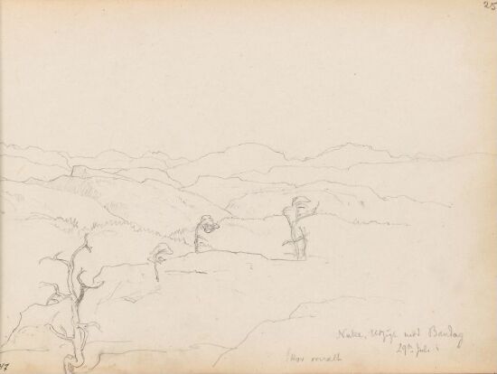 Utsikt mot Bandak fra Nuke