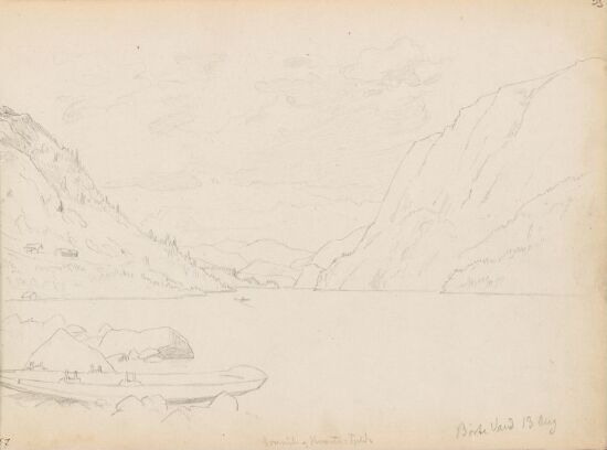 Båt på stranden, Byrtevatn