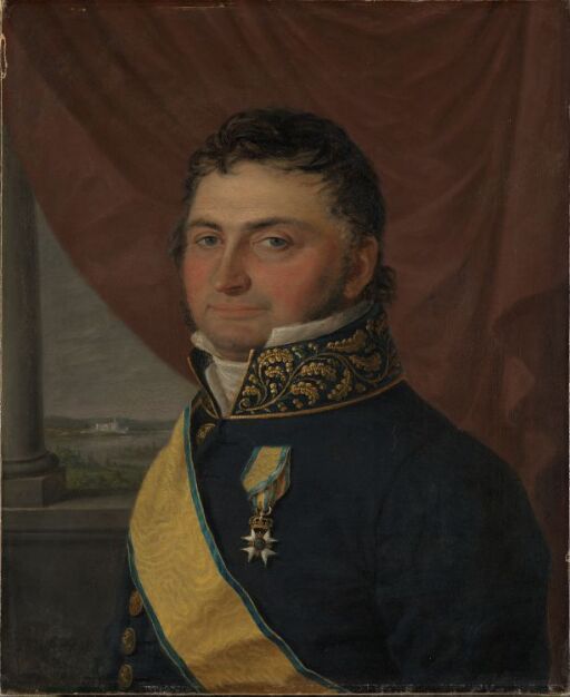 Portrait of Cabinet Minister Nicolay Johan Lohmann Krog