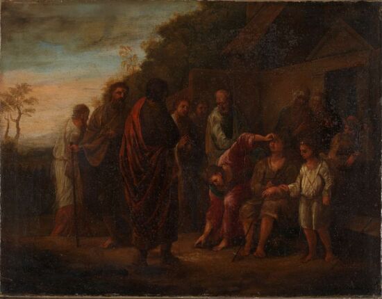 Kristus helbreder en blindfødt