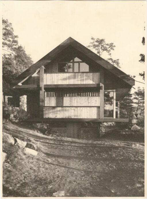 Arkitekt Kjell Brantzegs eget hus