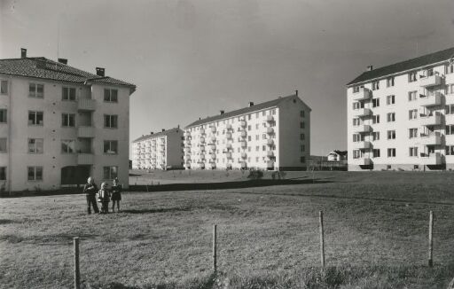 Boligblokker på Teisen