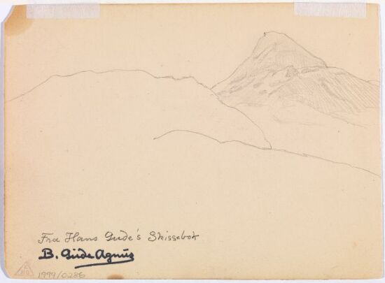 Steindalsnosi seen from Skagastølen