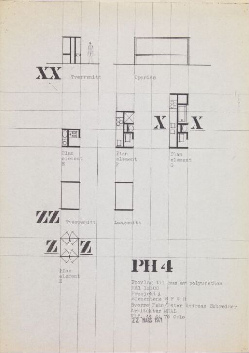 Typehus i polyeurethan