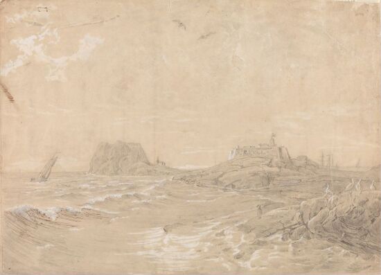 Vardøhus festning. Etter P. Balke
