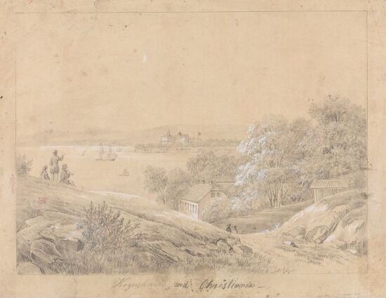 Kongshavn ved Christiania. Etter J. Gørbitz