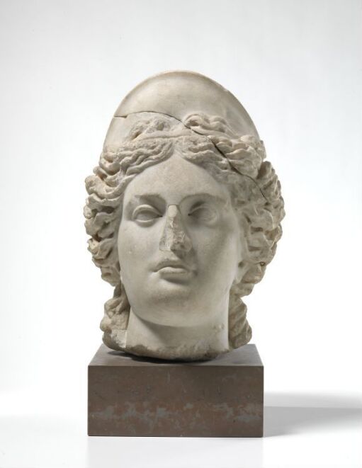 Head of a goddess