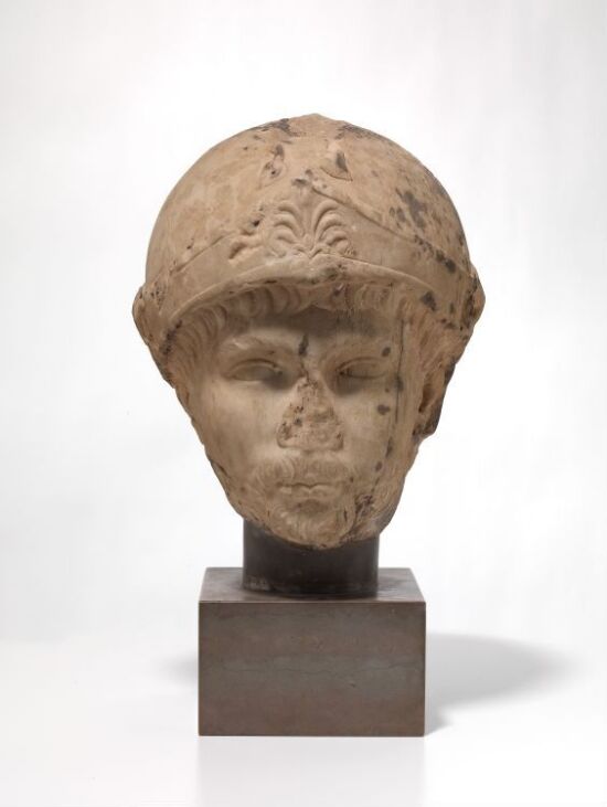 Portrait of Trajan after Decennalia type