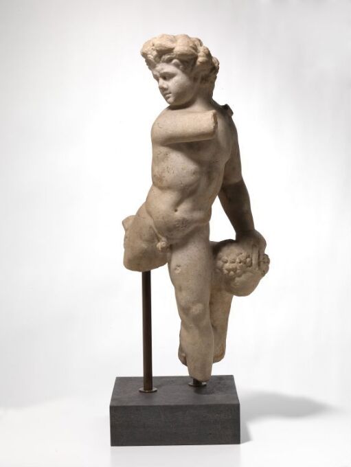 Statuette of a satyr with panther