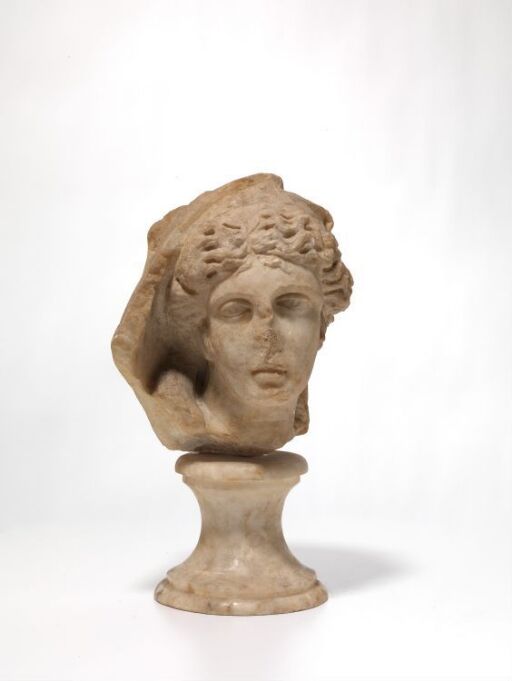 Female head from relief