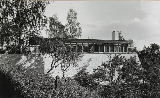 Villa Weidemann, fasade
