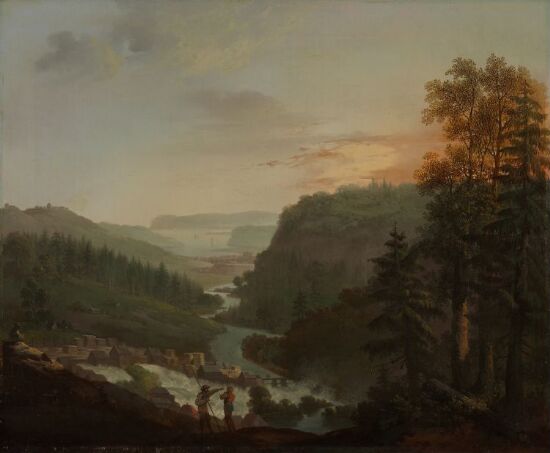 Utsyn fra Tistedalen mot Halden