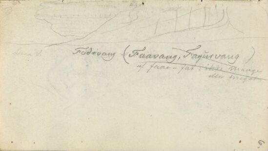 Utsikt over Fåvang (detalj)