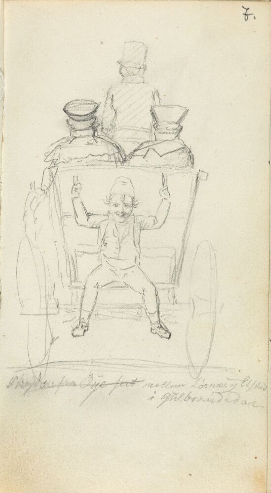 Skyss mellom Løysnes og Elstad i Gudbrandsdalen