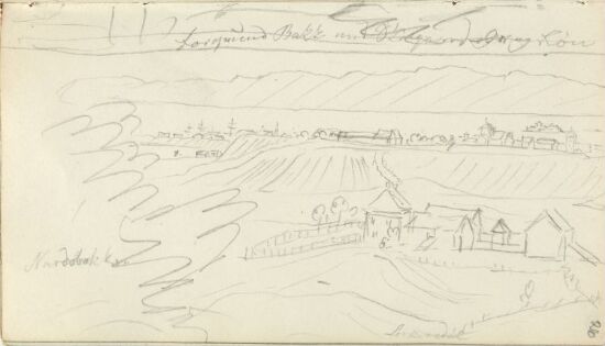 Utsikt mot Lerkendal og Nardo, Trondheim