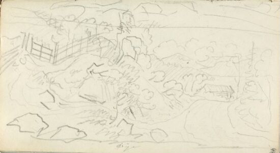 Fra Tofte på Dovre (detalj); ved Øien på Dovre