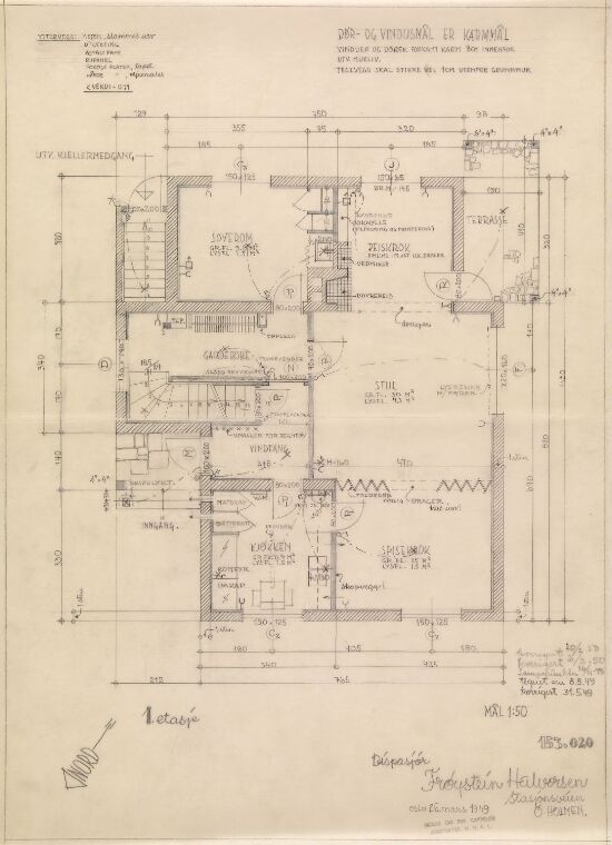 Enebolig for dispasjør Frøystein Halvorsen