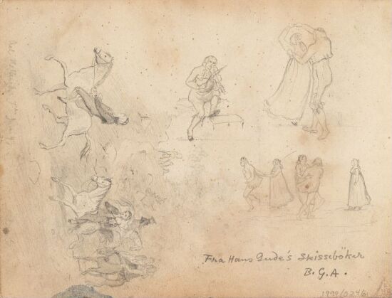 Figurstudier, Ål i Hallingdal