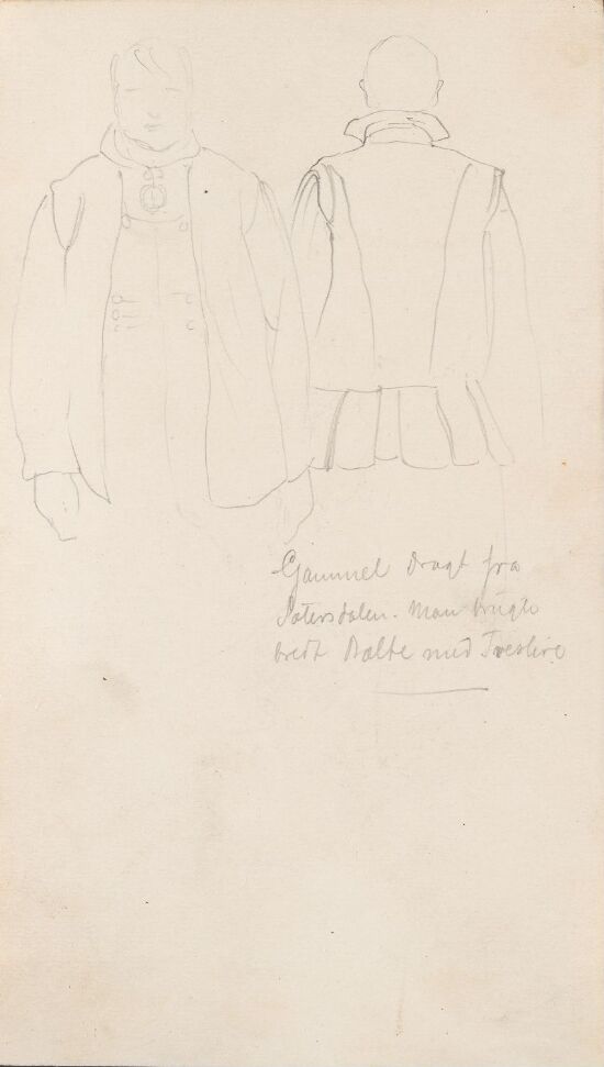 Mannsdrakt fra Setesdal