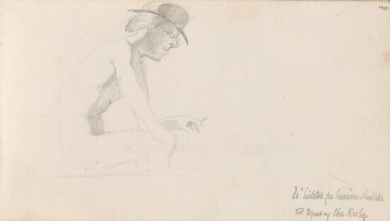 Eilif Peterssen på seiltur