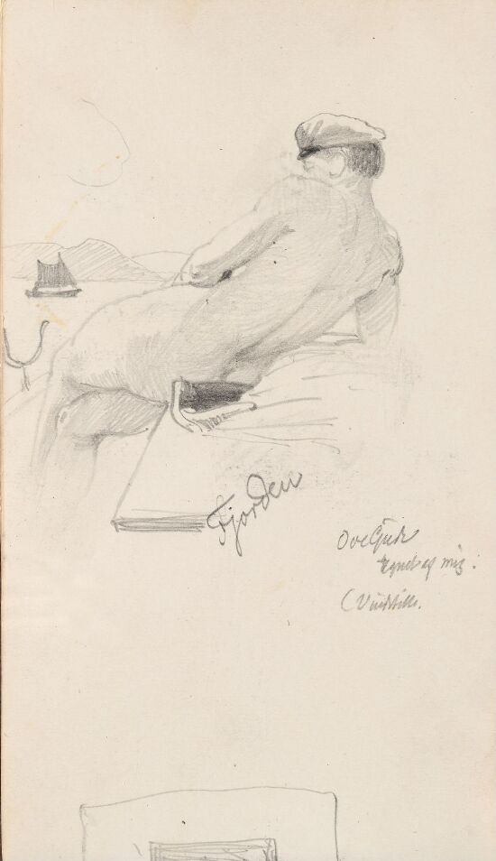 Ove Gude på seiltur