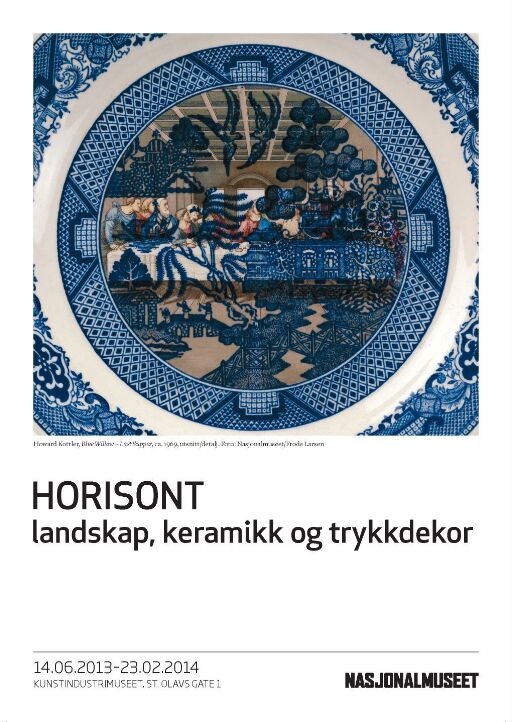 Horisont. Landskap, keramikk og trykkdekor