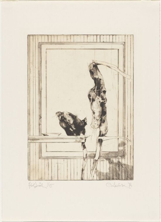 Mat for (blå) høne