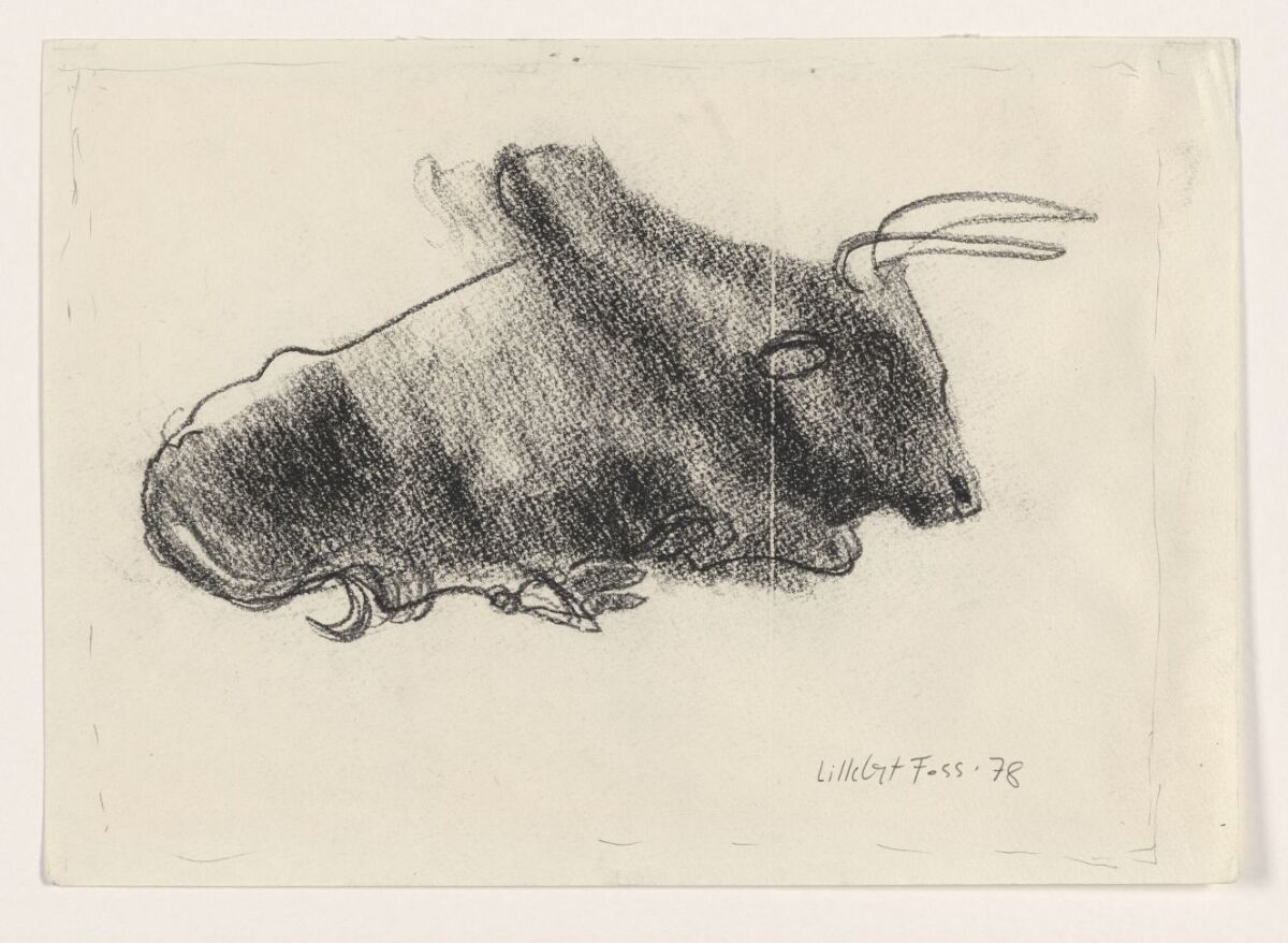 Lillebet Foss, Animal Study – Nasjonalmuseet – Collection