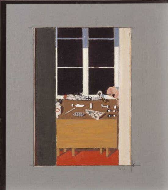 Trett modellflybygger I