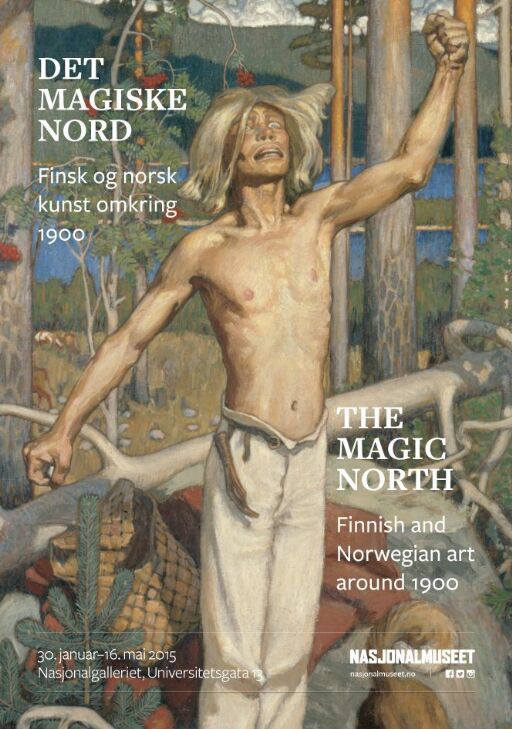 Det magiske nord. Finsk og norsk kunst rundt 1900