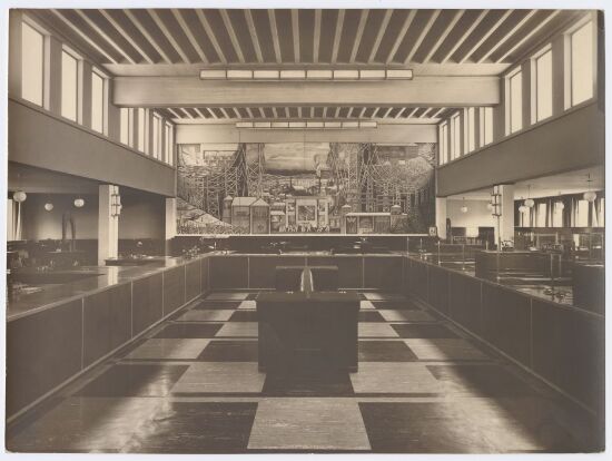 Oslo lysverkers administrasjonsbygning, fra ekspedisjonshallen