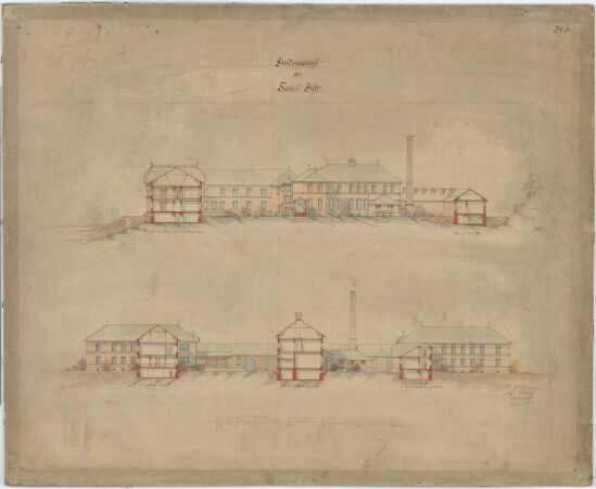 Asyl for Tromsø Stift, snitt
