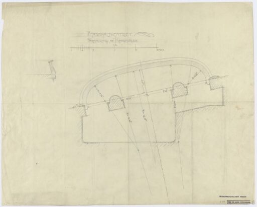 The National Theatre, proposal for the Royal box