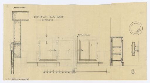 The National Theatre, rebuilding of the 2. floor