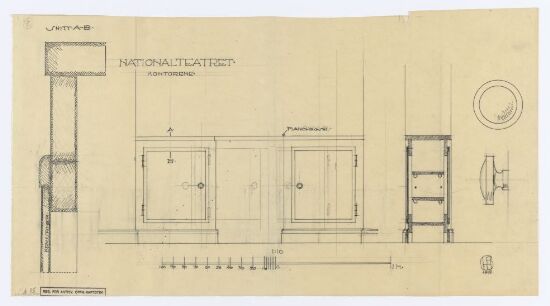 The National Theatre, rebuilding of the 2. floor