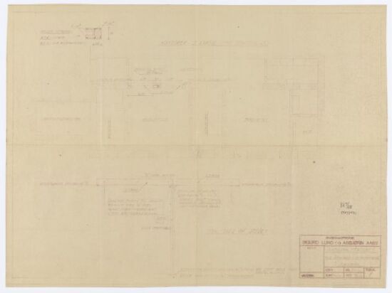 The National Theatre, rebuilding of the 2. floor