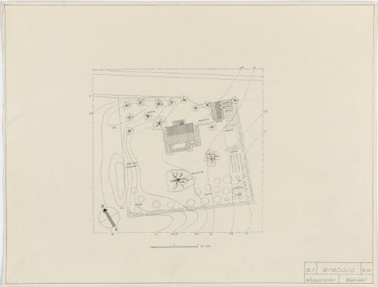 Detached House. Site plan