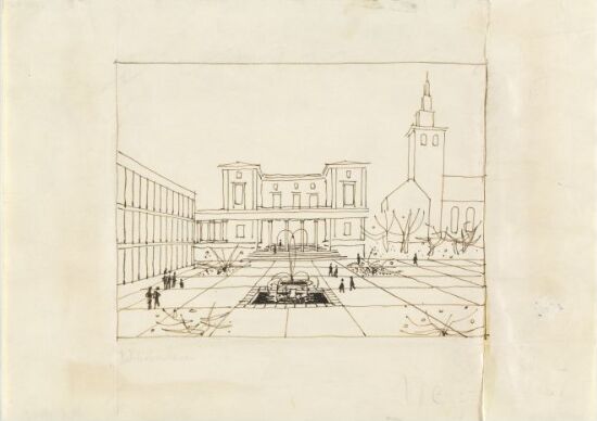 Plass foran Deichmanske bibliotek