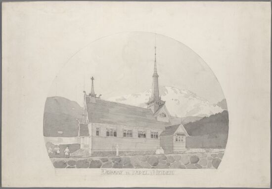 Utkast til et kapell i Neiden