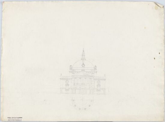 Utvidelse av Nationaltheatret, vestfasaden