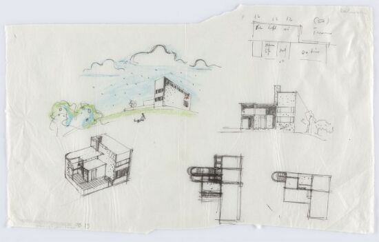 Idéskisser til Villa Salvesen