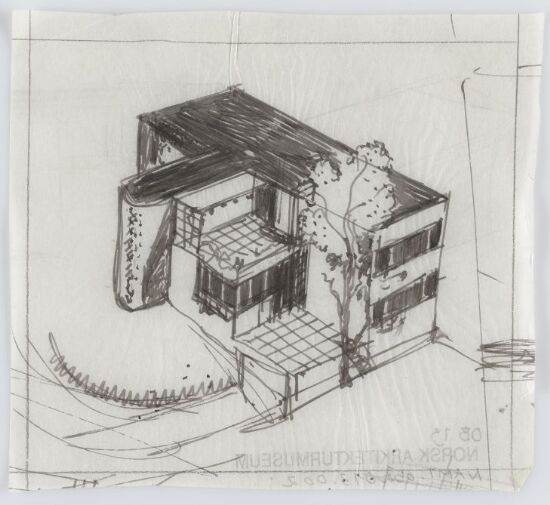 Skisse til Villa Salvesen