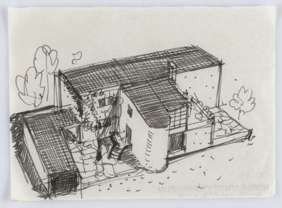 Skisse til Villa Salvesen