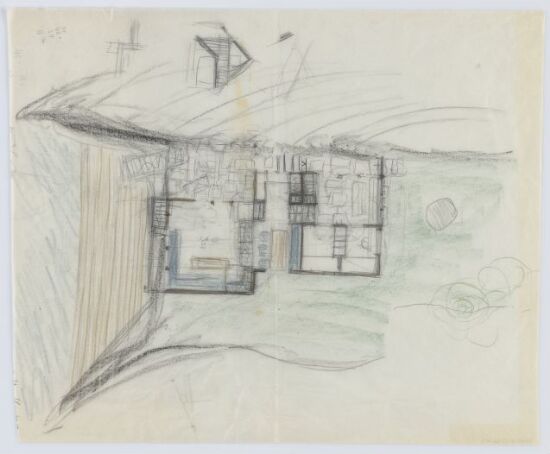 Summer House for Aarnes. Sketch