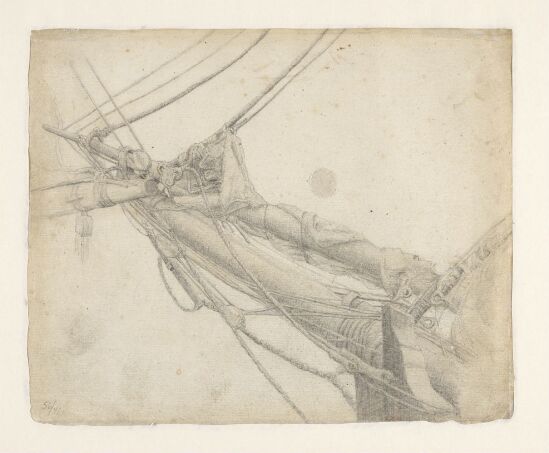 Baugspyd med tauverk