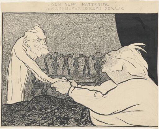 I den sene nattetime. Bjørnson og Sverdrups forlik