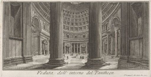 Interior view of the Pantheon