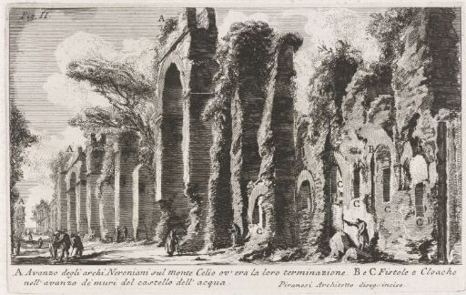 Remains of the Neronian Arches on the Caelian Hill