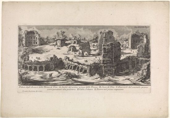 Levningene av Titus' termer