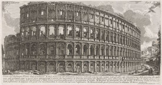 Det flaviske amfiteater, kalt Colosseum